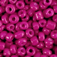 Glas rocailles kralen 6/0 (4mm) Gypsy pink